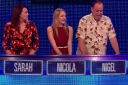 Nigel, Nicola, Sarah set a target of 15,000 in final chase