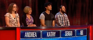 Neil, Sergio, Kathy, Andrea gave 29 correct answers in their cash builders